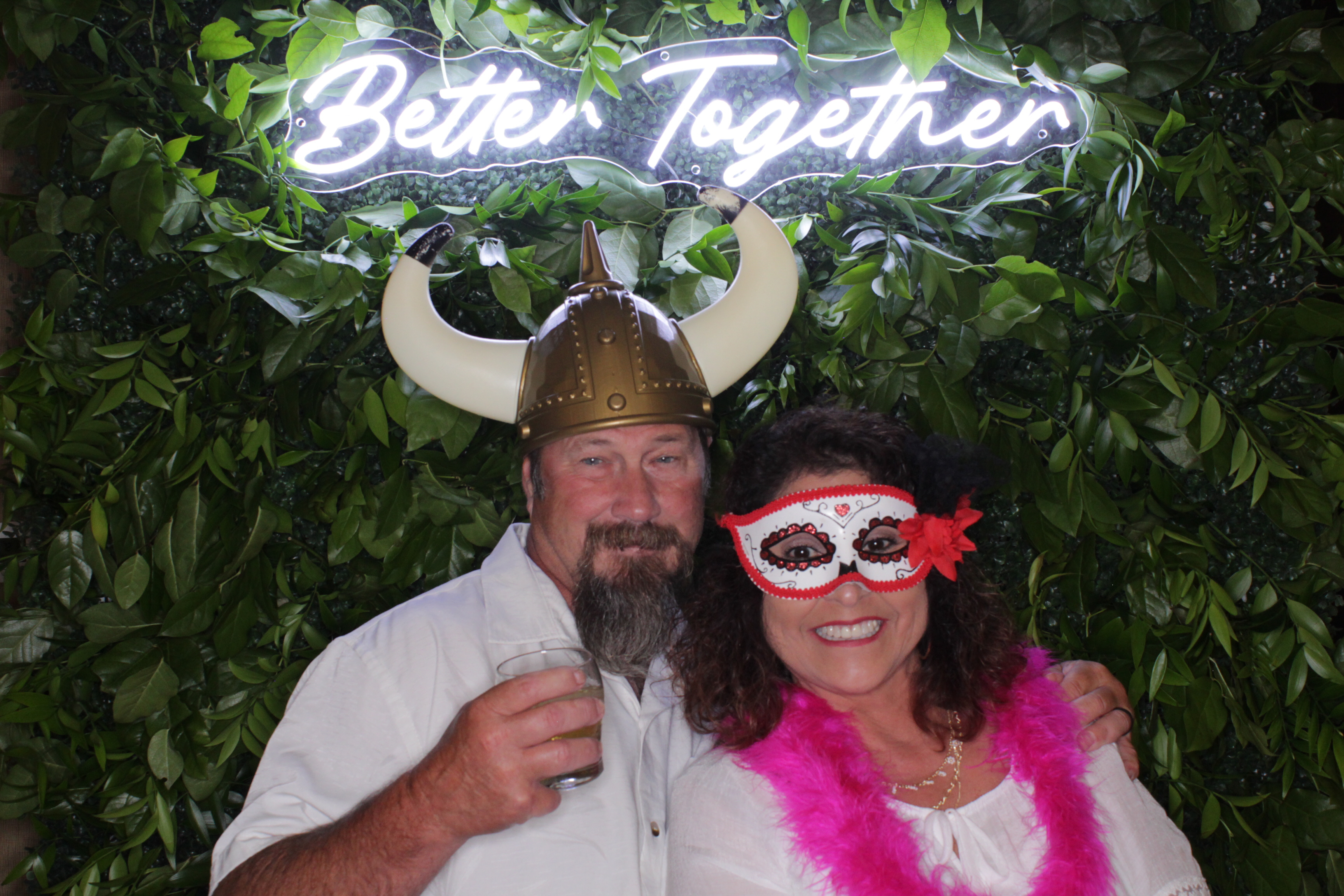 Jordan and John's Wedding | View more photos from the event at gallery.photoboothbillings.com/u/PhotoBoothBillings/Jordan-and-Johns-Wedding