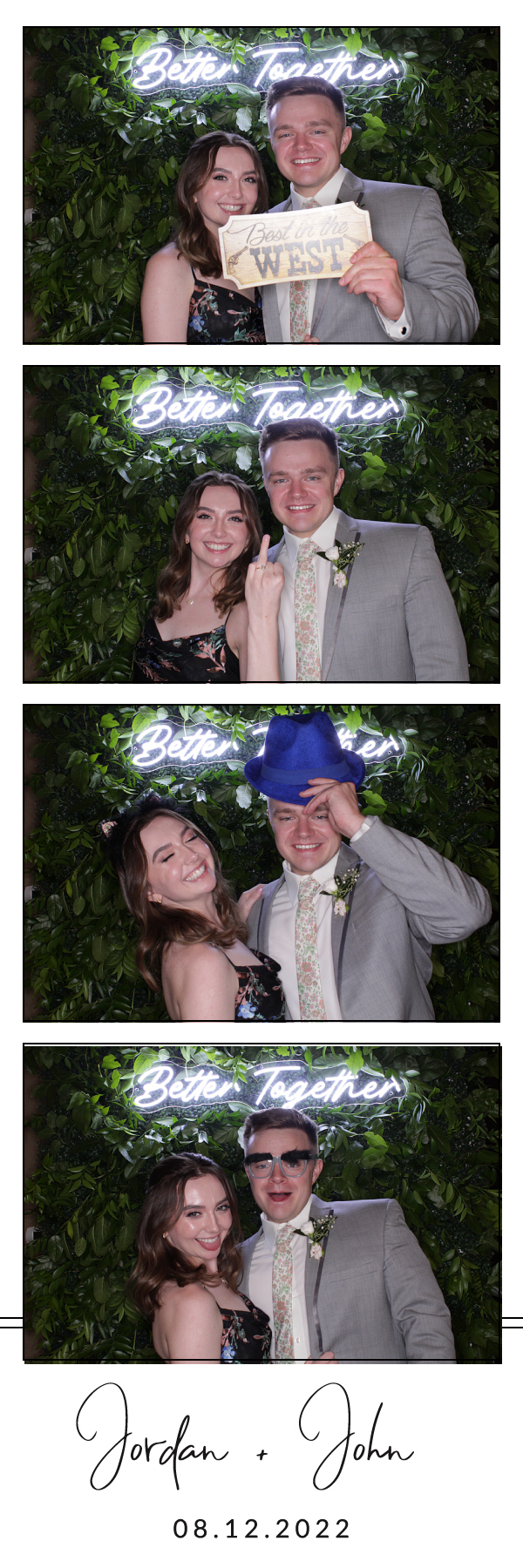 Jordan and John's Wedding | View more photos from the event at gallery.photoboothbillings.com/u/PhotoBoothBillings/Jordan-and-Johns-Wedding
