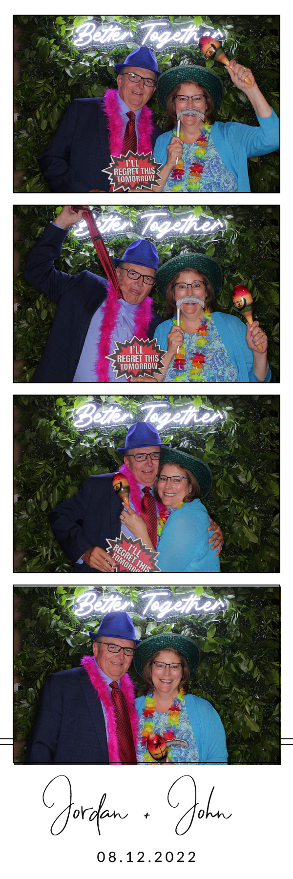 Jordan and John's Wedding | View more photos from the event at gallery.photoboothbillings.com/u/PhotoBoothBillings/Jordan-and-Johns-Wedding
