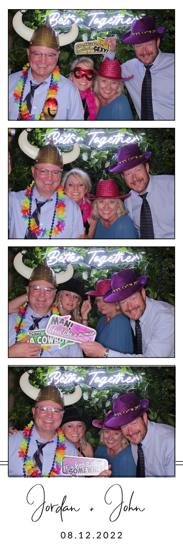 Jordan and John's Wedding | View more photos from the event at gallery.photoboothbillings.com/u/PhotoBoothBillings/Jordan-and-Johns-Wedding
