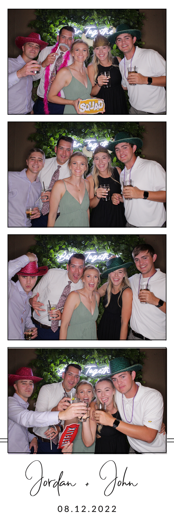 Jordan and John's Wedding | View more photos from the event at gallery.photoboothbillings.com/u/PhotoBoothBillings/Jordan-and-Johns-Wedding