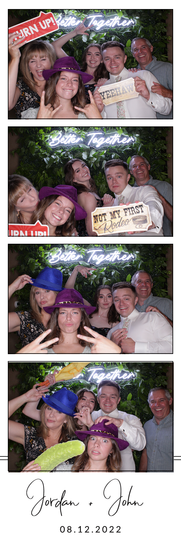 Jordan and John's Wedding | View more photos from the event at gallery.photoboothbillings.com/u/PhotoBoothBillings/Jordan-and-Johns-Wedding