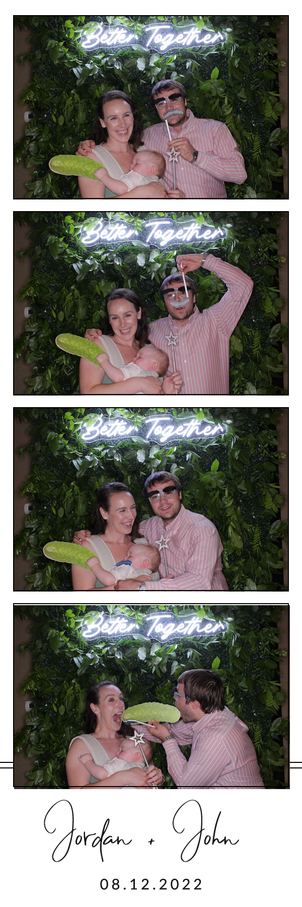 Jordan and John's Wedding | View more photos from the event at gallery.photoboothbillings.com/u/PhotoBoothBillings/Jordan-and-Johns-Wedding