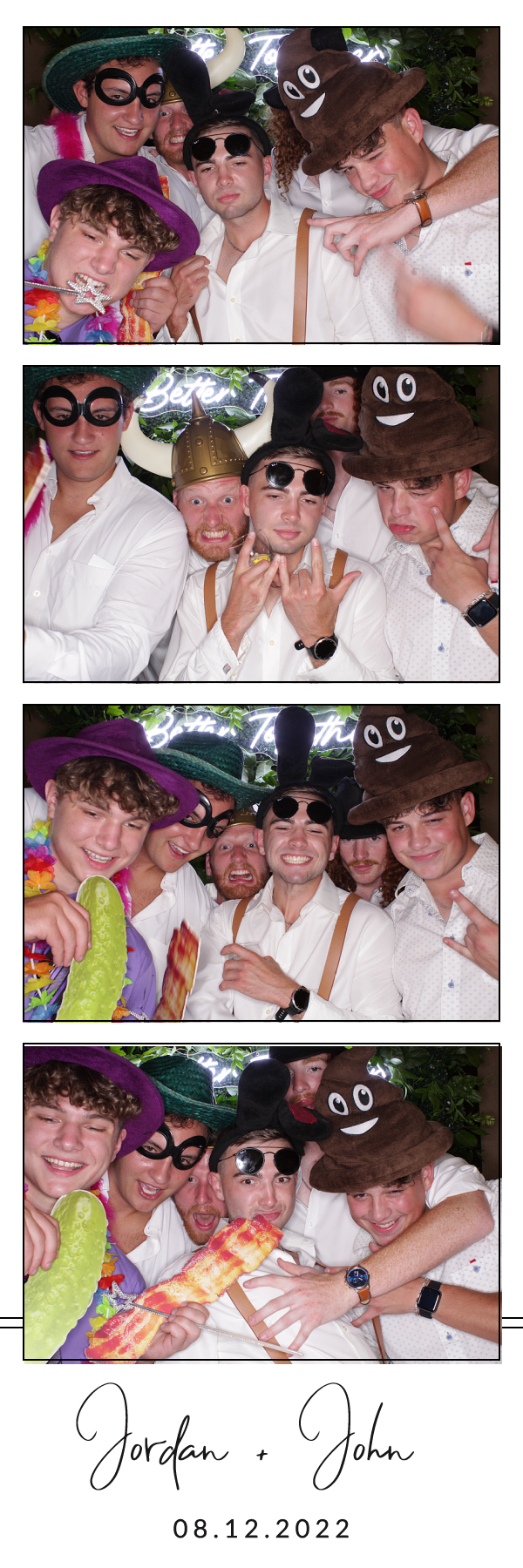 Jordan and John's Wedding | View more photos from the event at gallery.photoboothbillings.com/u/PhotoBoothBillings/Jordan-and-Johns-Wedding