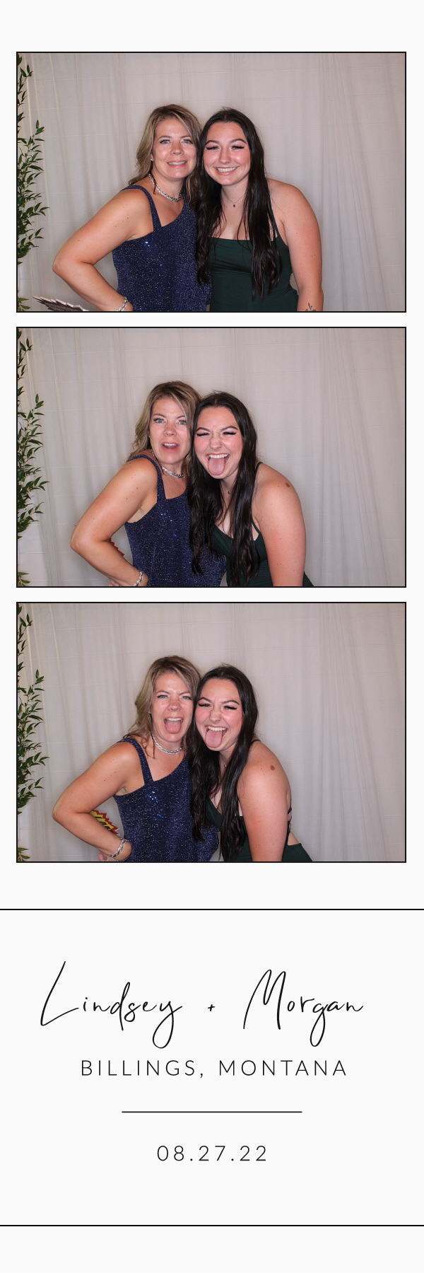 Lindsey and Morgan's Wedding | View more photos from the event at gallery.photoboothbillings.com/u/PhotoBoothBillings/Lindsey-and-Morgans-Wedding