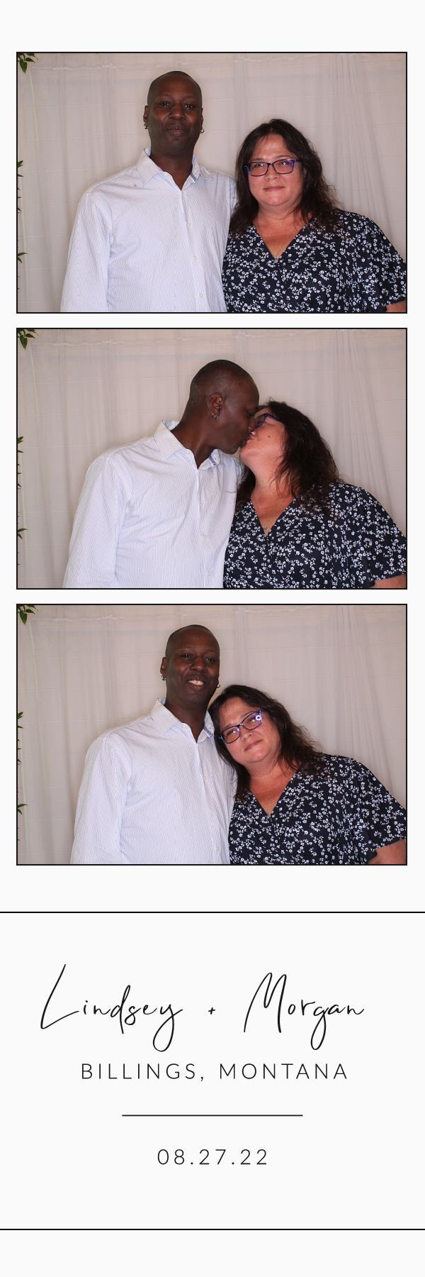 Lindsey and Morgan's Wedding | View more photos from the event at gallery.photoboothbillings.com/u/PhotoBoothBillings/Lindsey-and-Morgans-Wedding