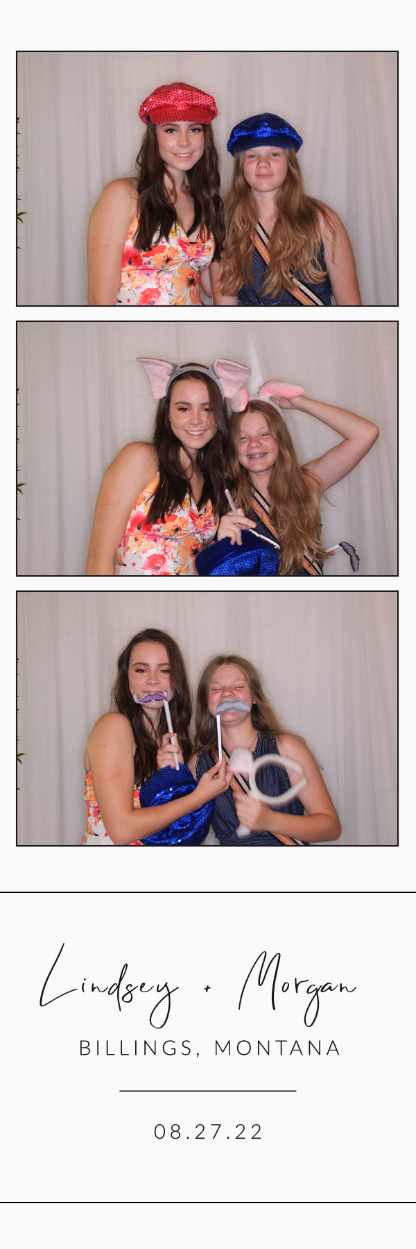 Lindsey and Morgan's Wedding | View more photos from the event at gallery.photoboothbillings.com/u/PhotoBoothBillings/Lindsey-and-Morgans-Wedding
