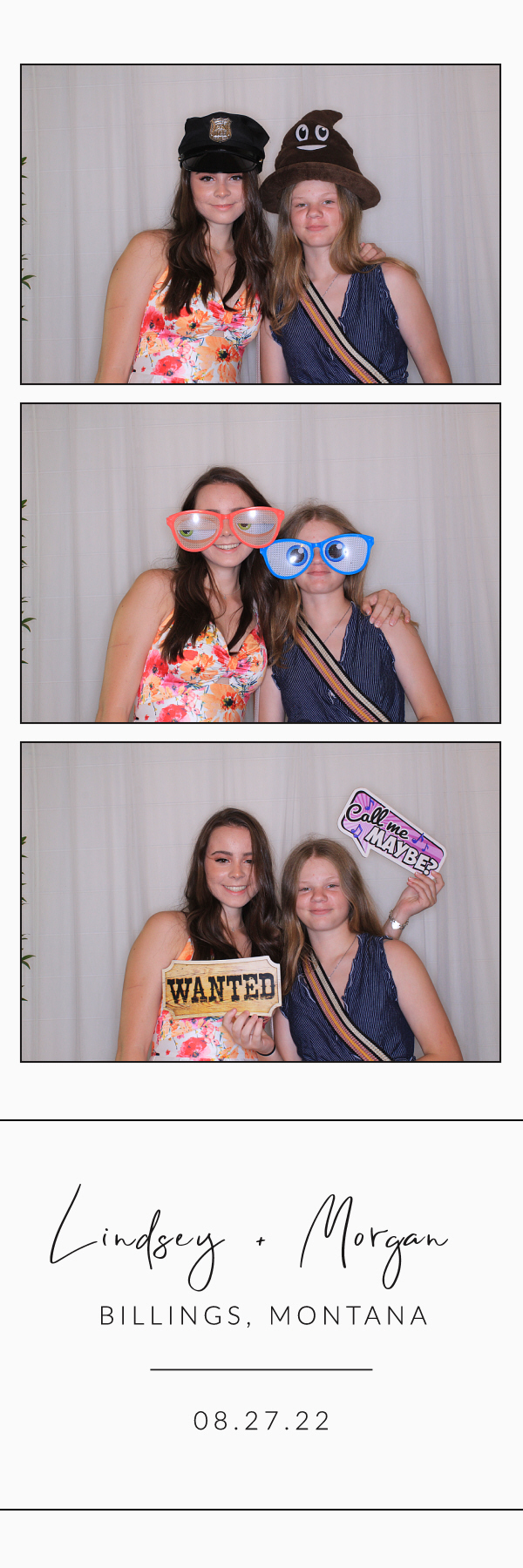 Lindsey and Morgan's Wedding | View more photos from the event at gallery.photoboothbillings.com/u/PhotoBoothBillings/Lindsey-and-Morgans-Wedding