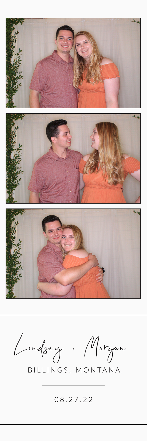 Lindsey and Morgan's Wedding | View more photos from the event at gallery.photoboothbillings.com/u/PhotoBoothBillings/Lindsey-and-Morgans-Wedding