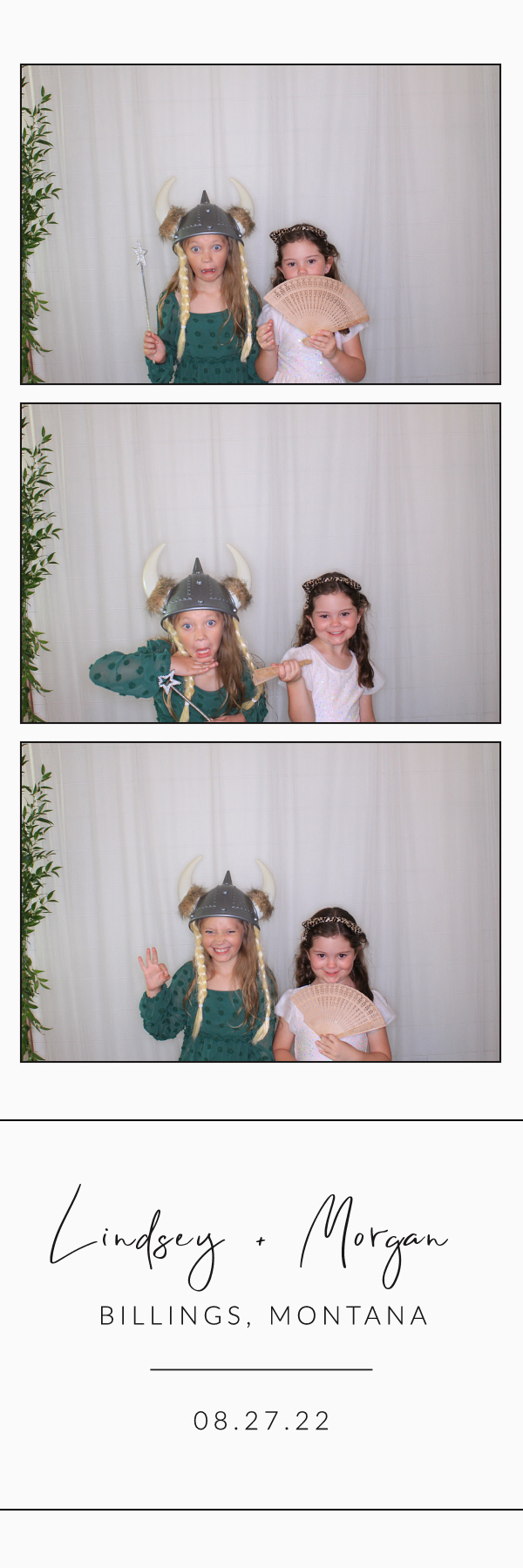 Lindsey and Morgan's Wedding | View more photos from the event at gallery.photoboothbillings.com/u/PhotoBoothBillings/Lindsey-and-Morgans-Wedding