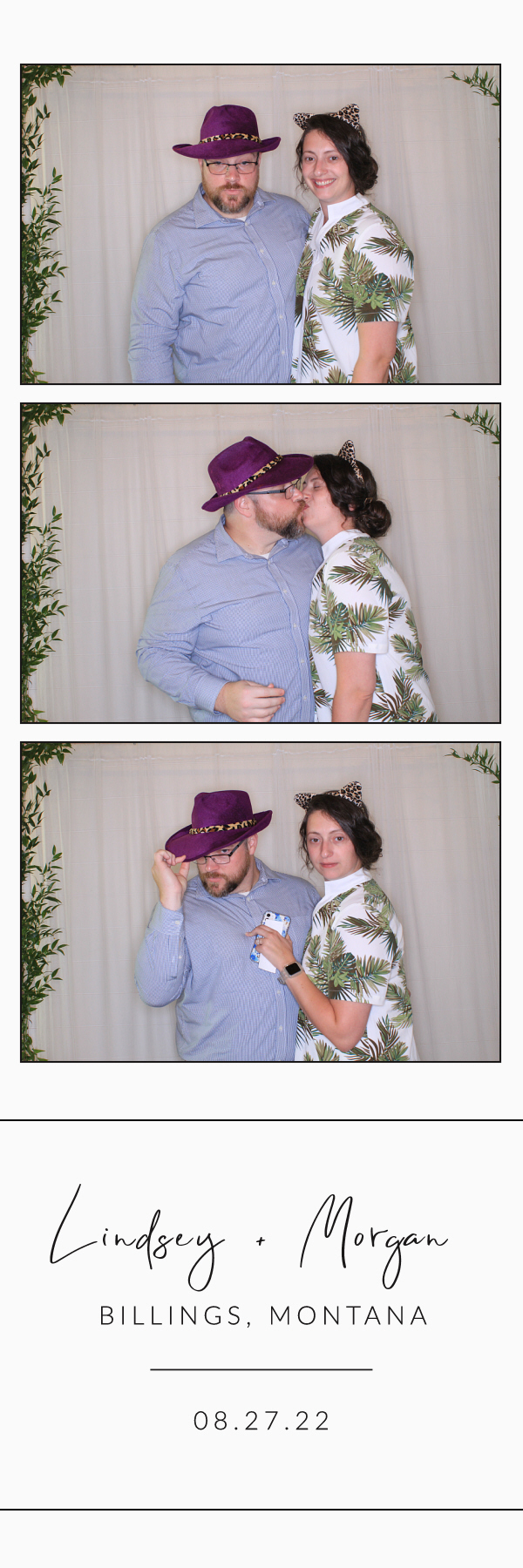 Lindsey and Morgan's Wedding | View more photos from the event at gallery.photoboothbillings.com/u/PhotoBoothBillings/Lindsey-and-Morgans-Wedding