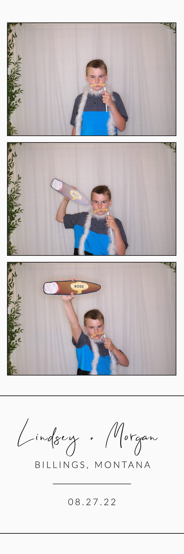Lindsey and Morgan's Wedding | View more photos from the event at gallery.photoboothbillings.com/u/PhotoBoothBillings/Lindsey-and-Morgans-Wedding