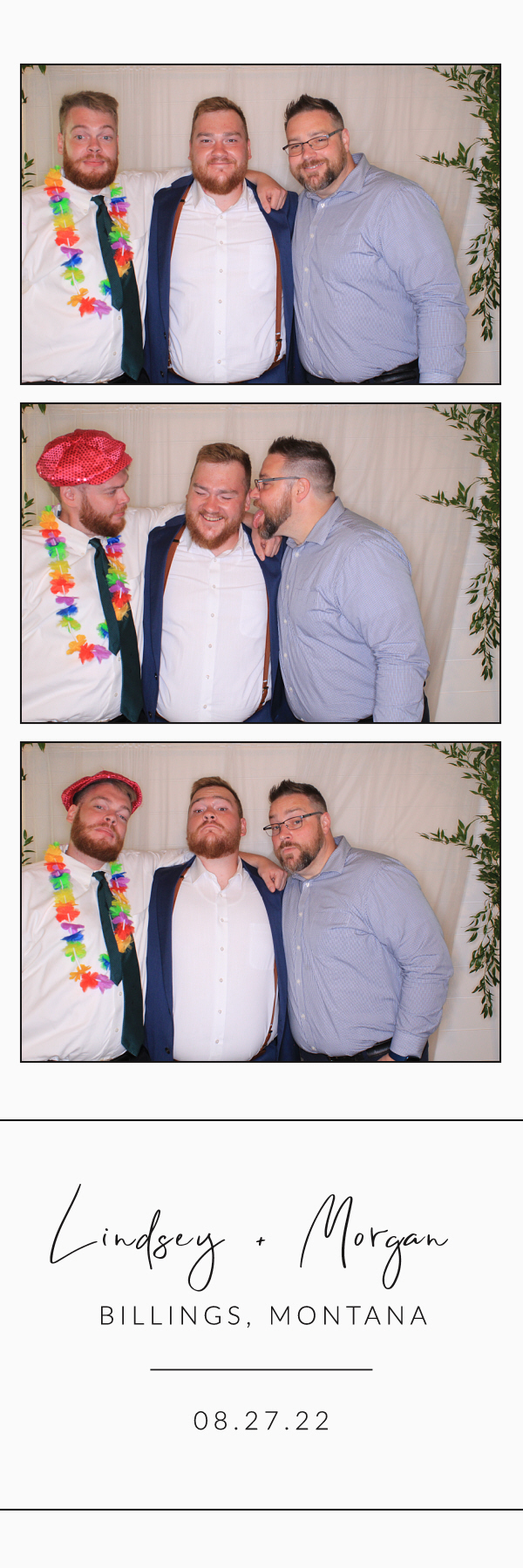 Lindsey and Morgan's Wedding | View more photos from the event at gallery.photoboothbillings.com/u/PhotoBoothBillings/Lindsey-and-Morgans-Wedding