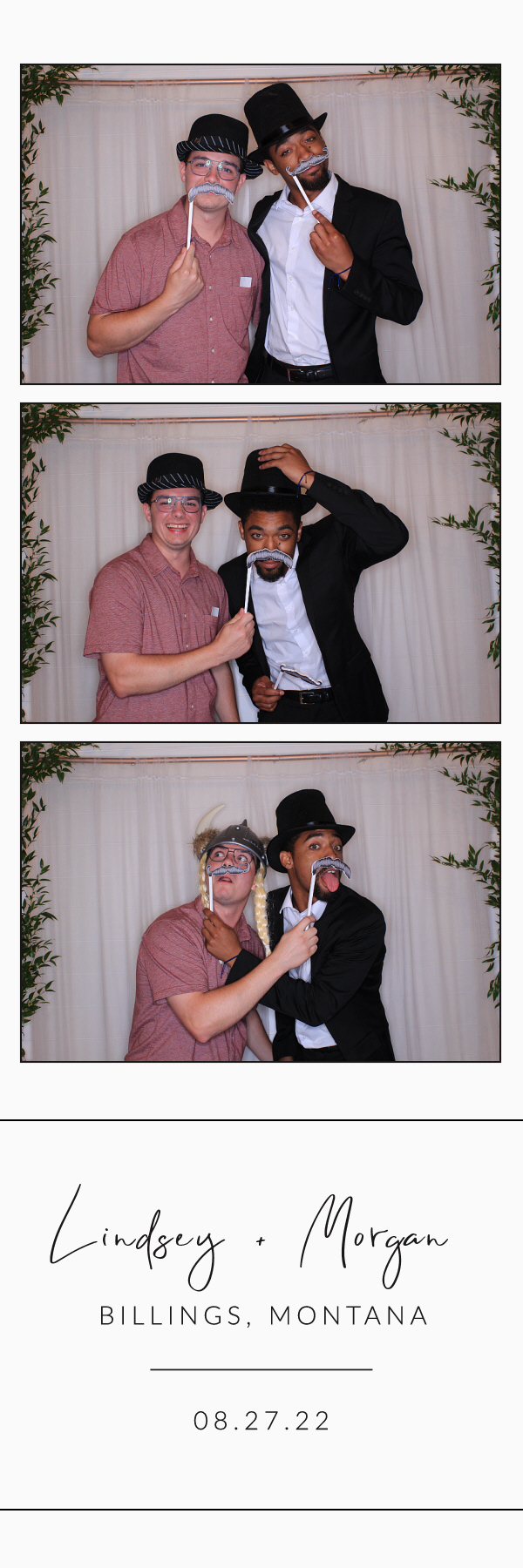 Lindsey and Morgan's Wedding | View more photos from the event at gallery.photoboothbillings.com/u/PhotoBoothBillings/Lindsey-and-Morgans-Wedding