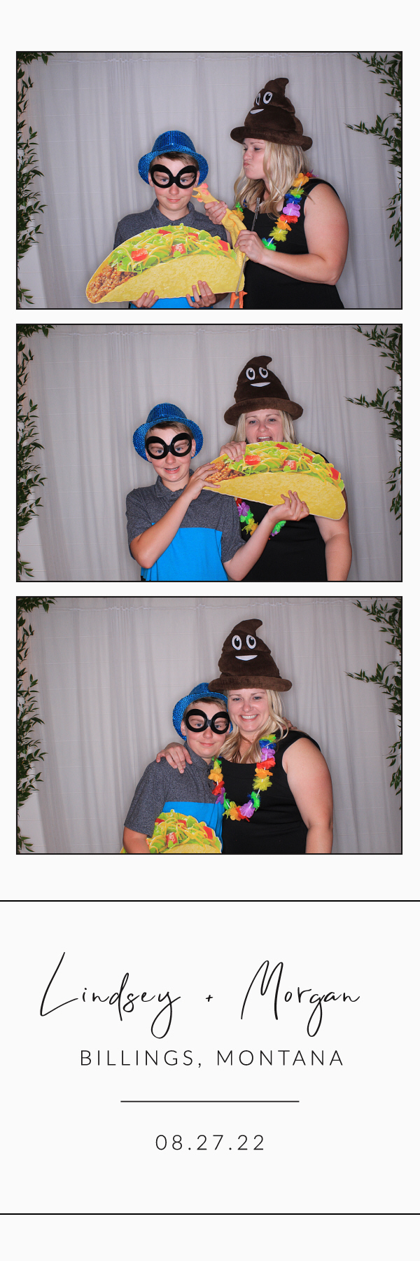 Lindsey and Morgan's Wedding | View more photos from the event at gallery.photoboothbillings.com/u/PhotoBoothBillings/Lindsey-and-Morgans-Wedding