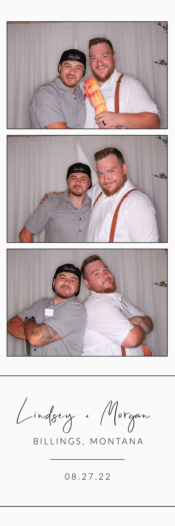 Lindsey and Morgan's Wedding | View more photos from the event at gallery.photoboothbillings.com/u/PhotoBoothBillings/Lindsey-and-Morgans-Wedding
