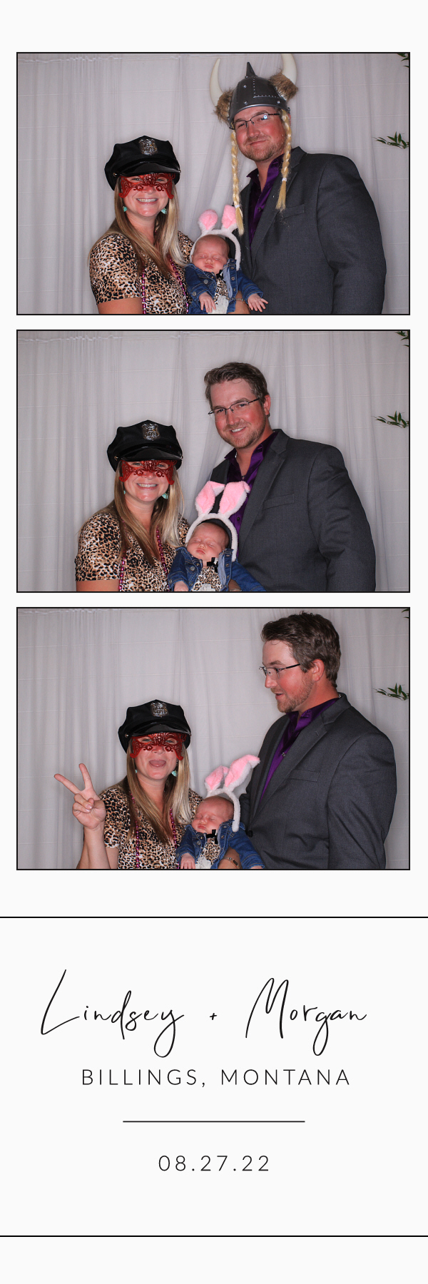 Lindsey and Morgan's Wedding | View more photos from the event at gallery.photoboothbillings.com/u/PhotoBoothBillings/Lindsey-and-Morgans-Wedding