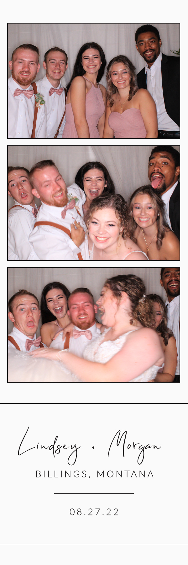Lindsey and Morgan's Wedding | View more photos from the event at gallery.photoboothbillings.com/u/PhotoBoothBillings/Lindsey-and-Morgans-Wedding