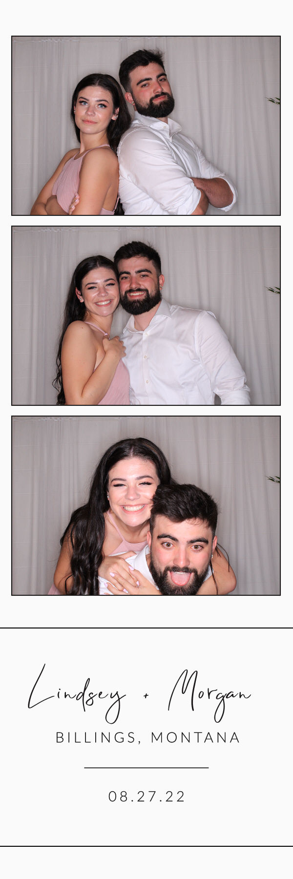 Lindsey and Morgan's Wedding | View more photos from the event at gallery.photoboothbillings.com/u/PhotoBoothBillings/Lindsey-and-Morgans-Wedding