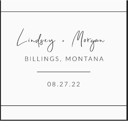 Lindsey and Morgan's Wedding | View more photos from the event at gallery.photoboothbillings.com/u/PhotoBoothBillings/Lindsey-and-Morgans-Wedding
