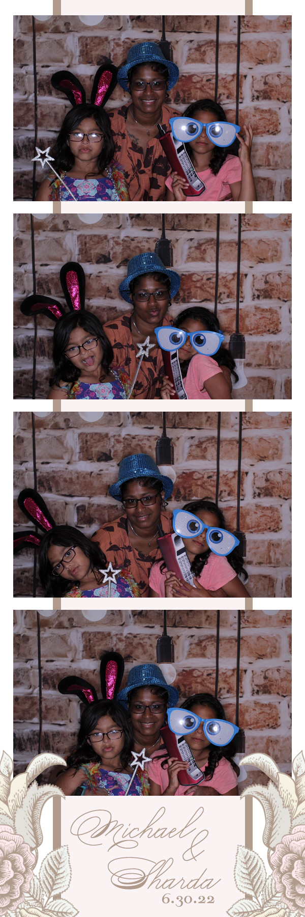 Michael and Sharda's Wedding | View more photos from the event at gallery.photoboothbillings.com/u/PhotoBoothBillings/Michael-and-Shardas-Wedding