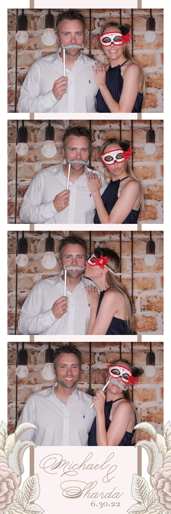 Michael and Sharda's Wedding | View more photos from the event at gallery.photoboothbillings.com/u/PhotoBoothBillings/Michael-and-Shardas-Wedding