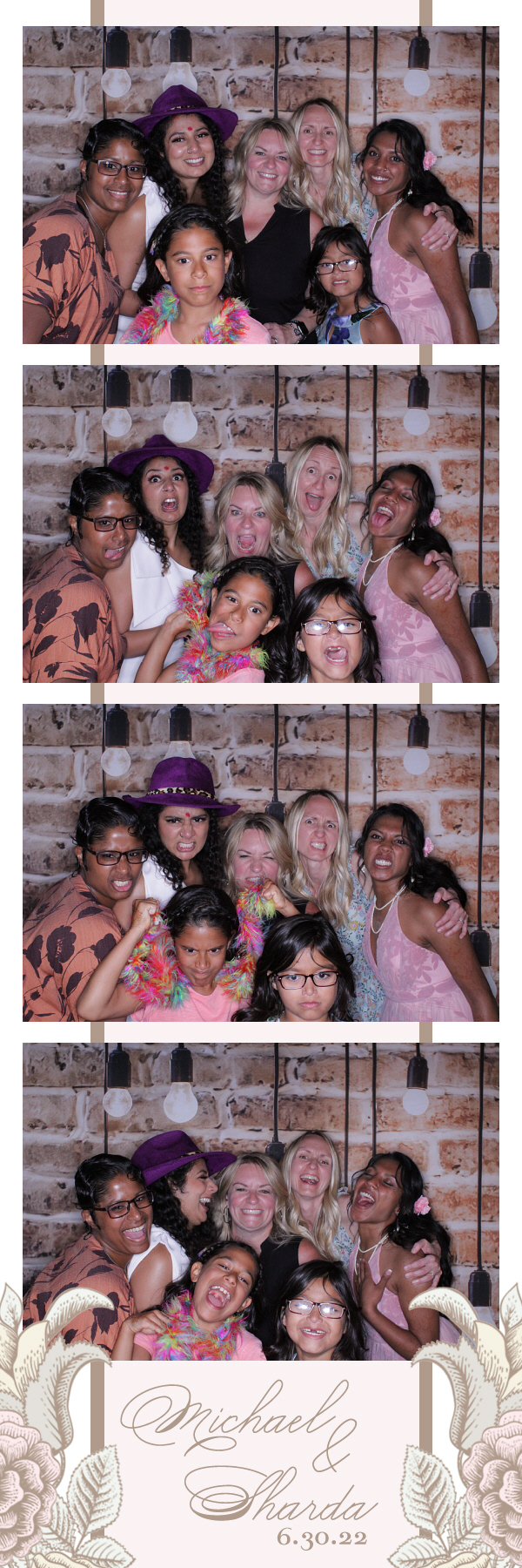 Michael and Sharda's Wedding | View more photos from the event at gallery.photoboothbillings.com/u/PhotoBoothBillings/Michael-and-Shardas-Wedding