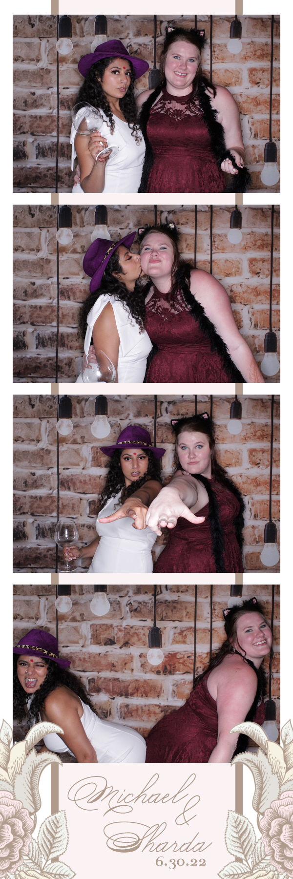 Michael and Sharda's Wedding | View more photos from the event at gallery.photoboothbillings.com/u/PhotoBoothBillings/Michael-and-Shardas-Wedding