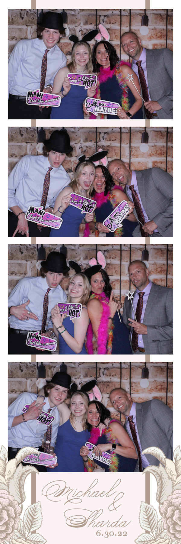 Michael and Sharda's Wedding | View more photos from the event at gallery.photoboothbillings.com/u/PhotoBoothBillings/Michael-and-Shardas-Wedding