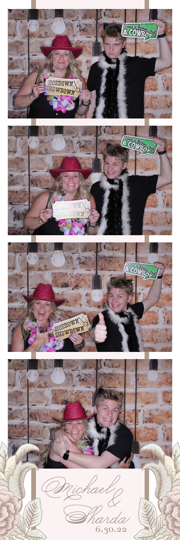 Michael and Sharda's Wedding | View more photos from the event at gallery.photoboothbillings.com/u/PhotoBoothBillings/Michael-and-Shardas-Wedding