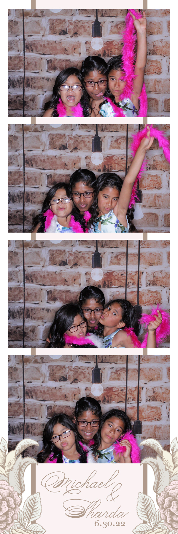 Michael and Sharda's Wedding | View more photos from the event at gallery.photoboothbillings.com/u/PhotoBoothBillings/Michael-and-Shardas-Wedding