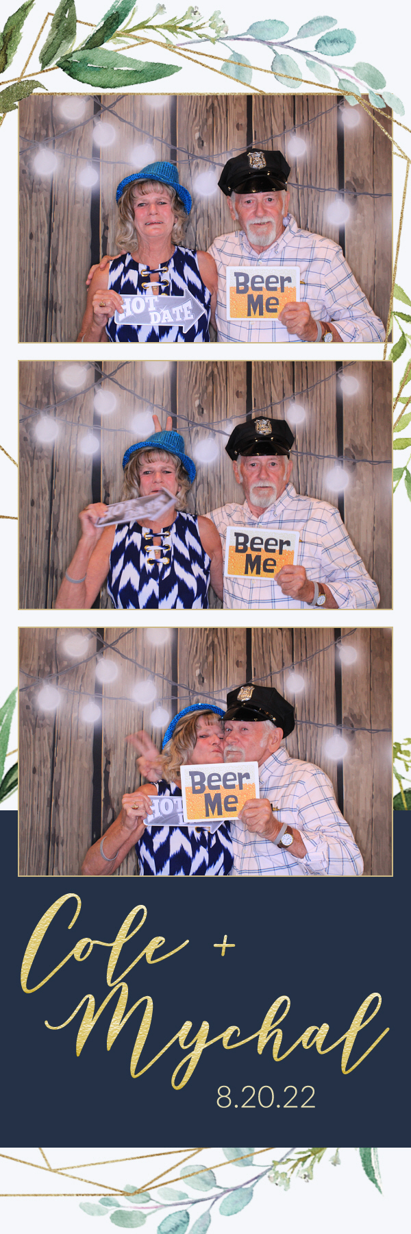 Mychal and Cole's Wedding | View more photos from the event at gallery.photoboothbillings.com/u/PhotoBoothBillings/Mychal-and-Coles-Wedding