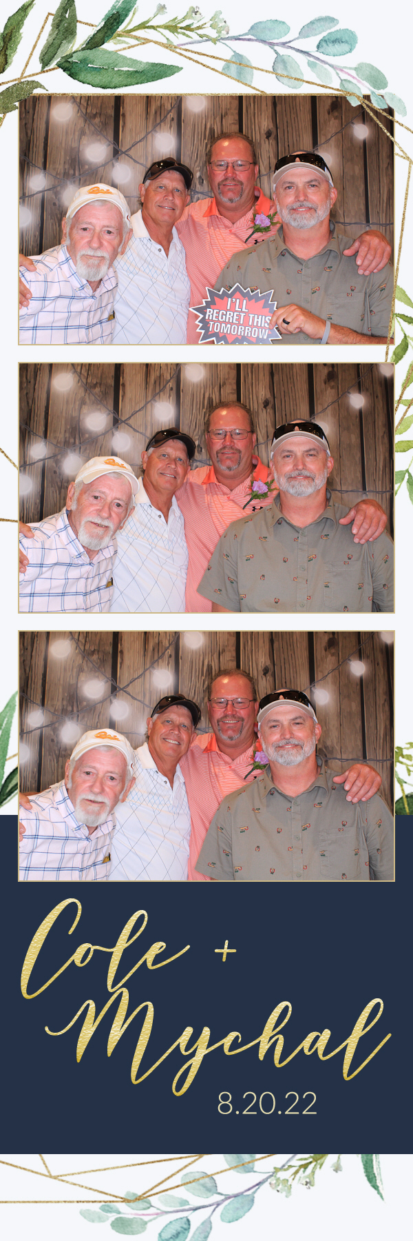 Mychal and Cole's Wedding | View more photos from the event at gallery.photoboothbillings.com/u/PhotoBoothBillings/Mychal-and-Coles-Wedding