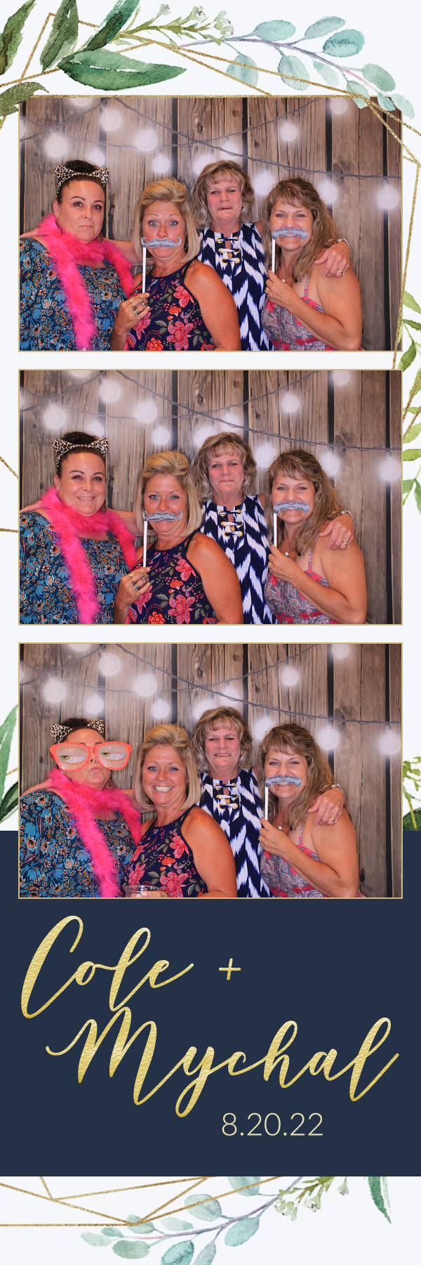 Mychal and Cole's Wedding | View more photos from the event at gallery.photoboothbillings.com/u/PhotoBoothBillings/Mychal-and-Coles-Wedding