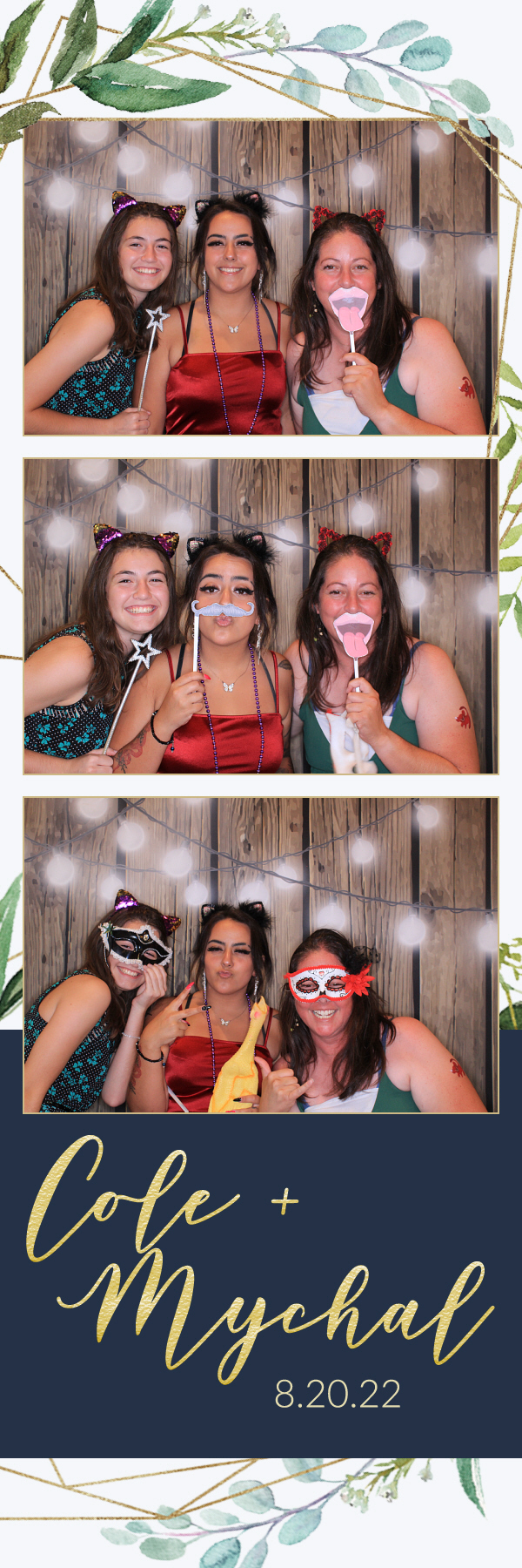 Mychal and Cole's Wedding | View more photos from the event at gallery.photoboothbillings.com/u/PhotoBoothBillings/Mychal-and-Coles-Wedding