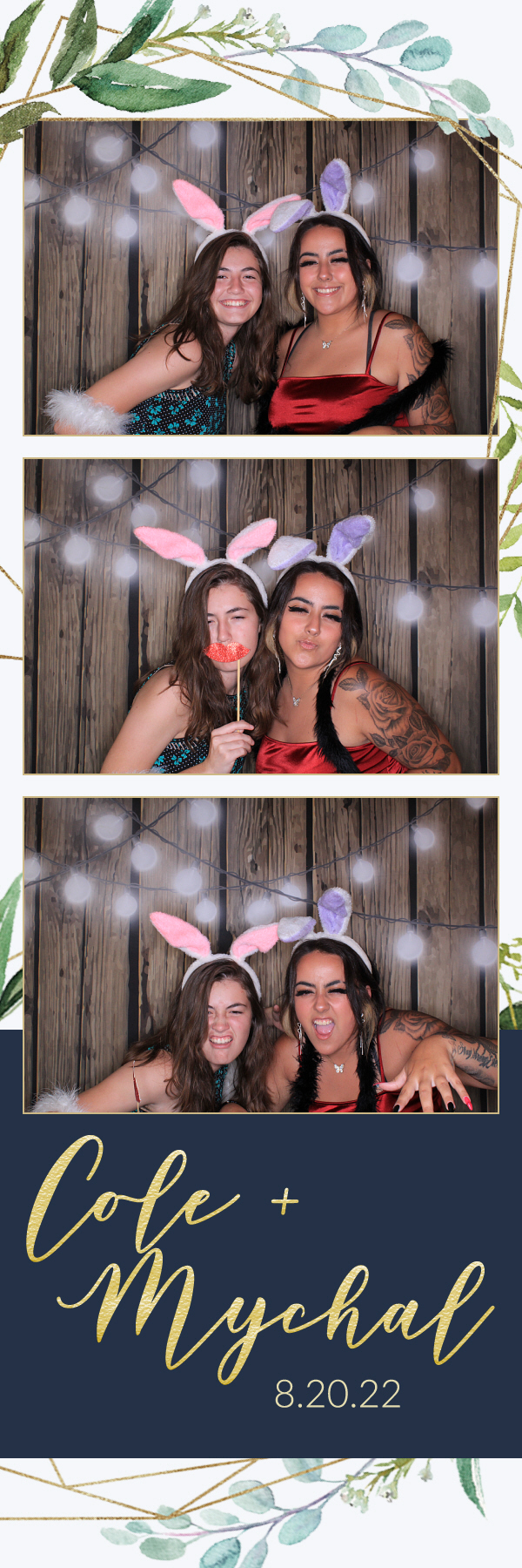 Mychal and Cole's Wedding | View more photos from the event at gallery.photoboothbillings.com/u/PhotoBoothBillings/Mychal-and-Coles-Wedding