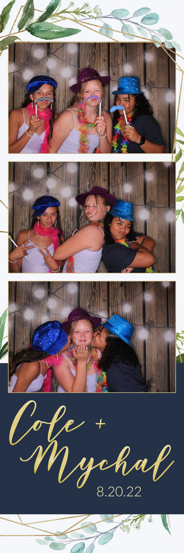Mychal and Cole's Wedding | View more photos from the event at gallery.photoboothbillings.com/u/PhotoBoothBillings/Mychal-and-Coles-Wedding
