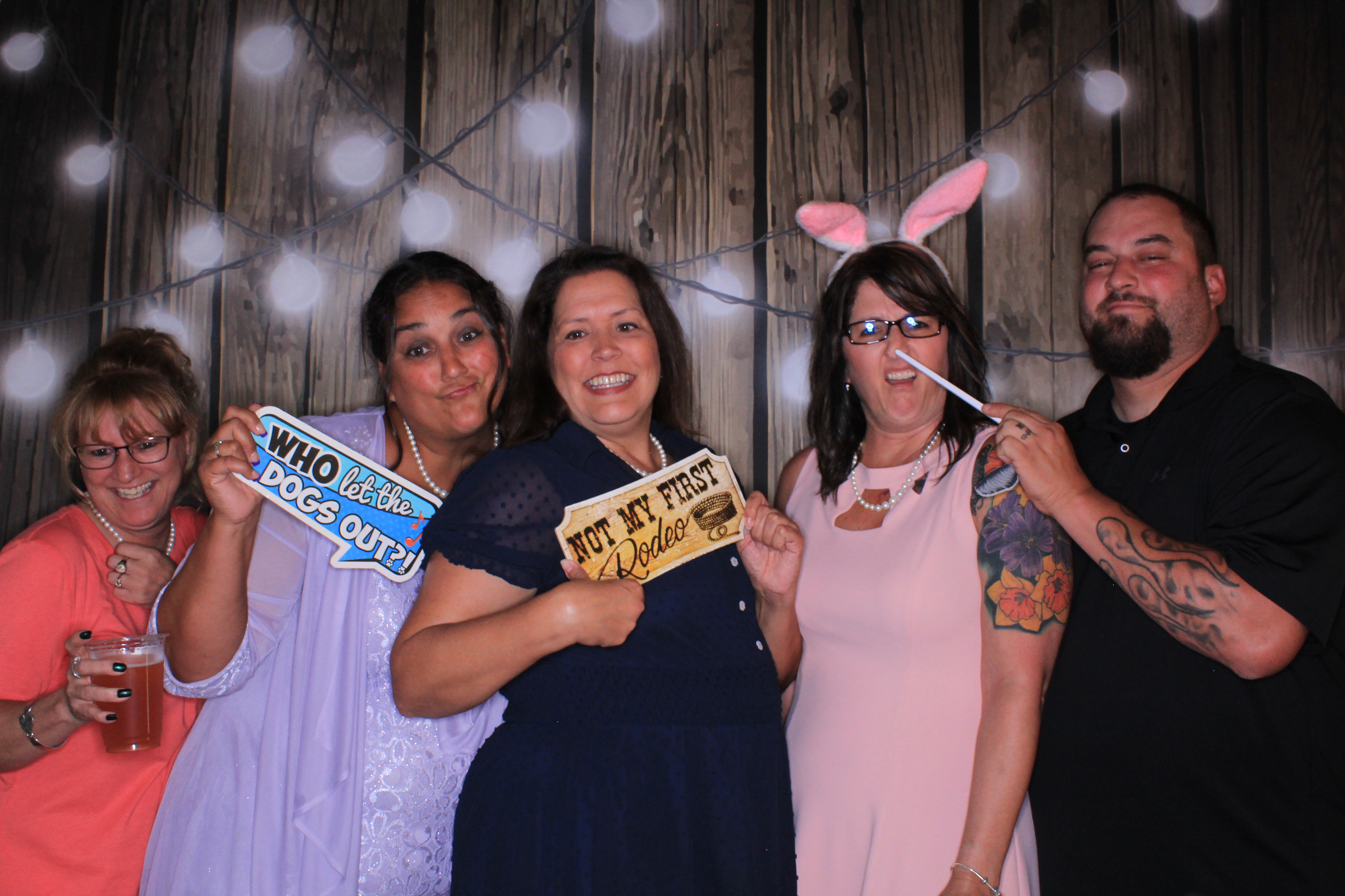 Mychal and Cole's Wedding | View more photos from the event at gallery.photoboothbillings.com/u/PhotoBoothBillings/Mychal-and-Coles-Wedding