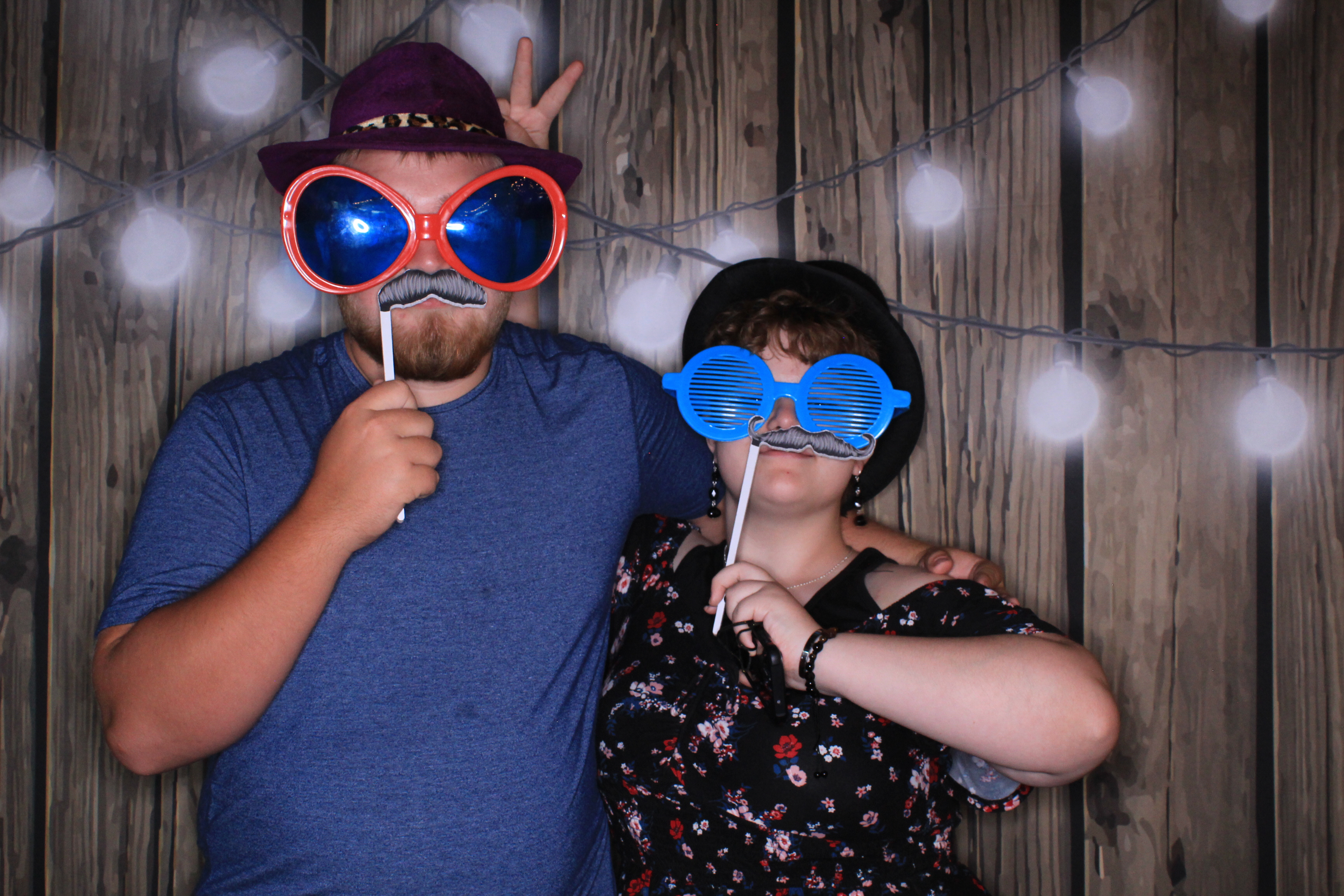 Mychal and Cole's Wedding | View more photos from the event at gallery.photoboothbillings.com/u/PhotoBoothBillings/Mychal-and-Coles-Wedding