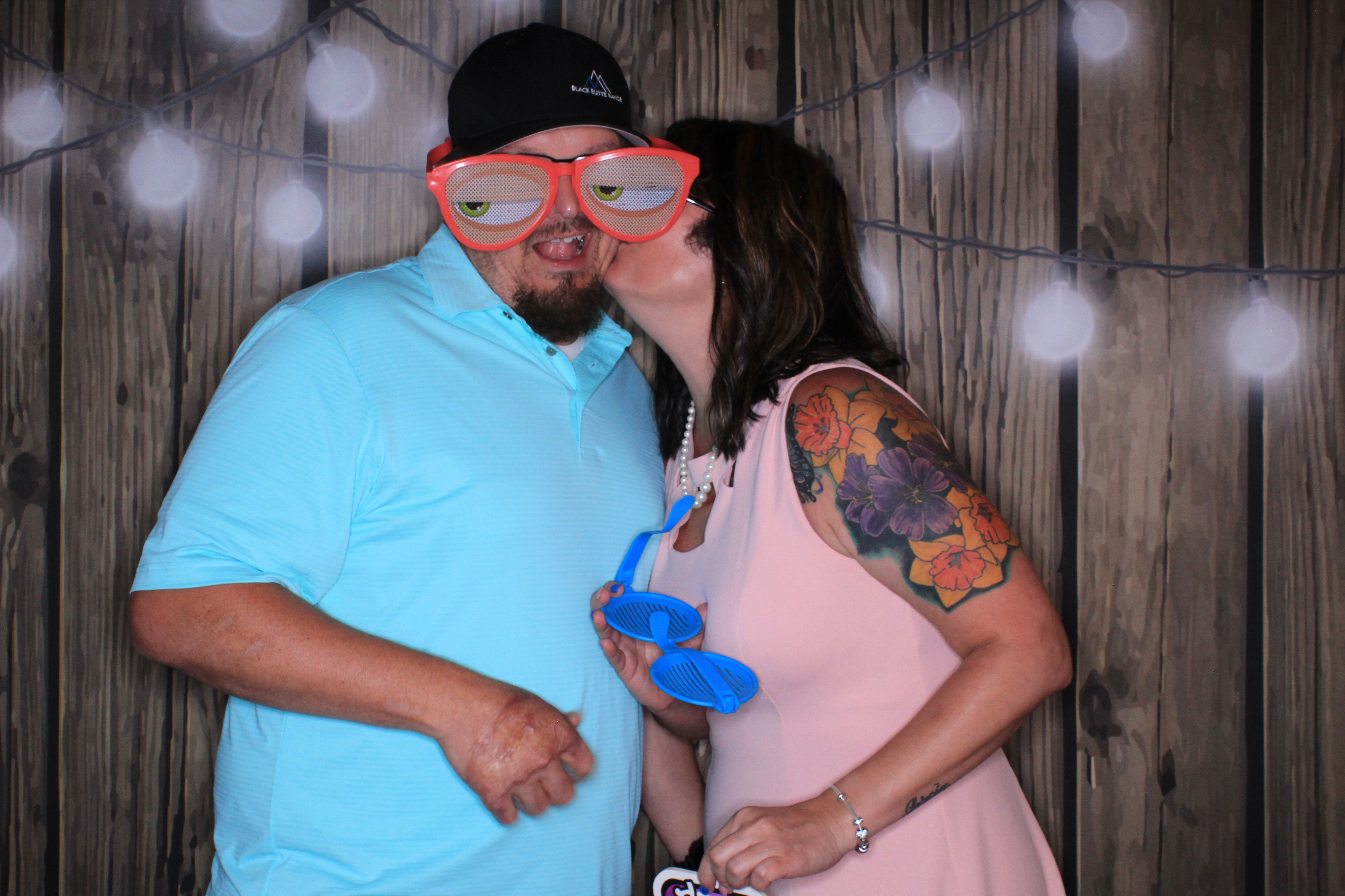 Mychal and Cole's Wedding | View more photos from the event at gallery.photoboothbillings.com/u/PhotoBoothBillings/Mychal-and-Coles-Wedding