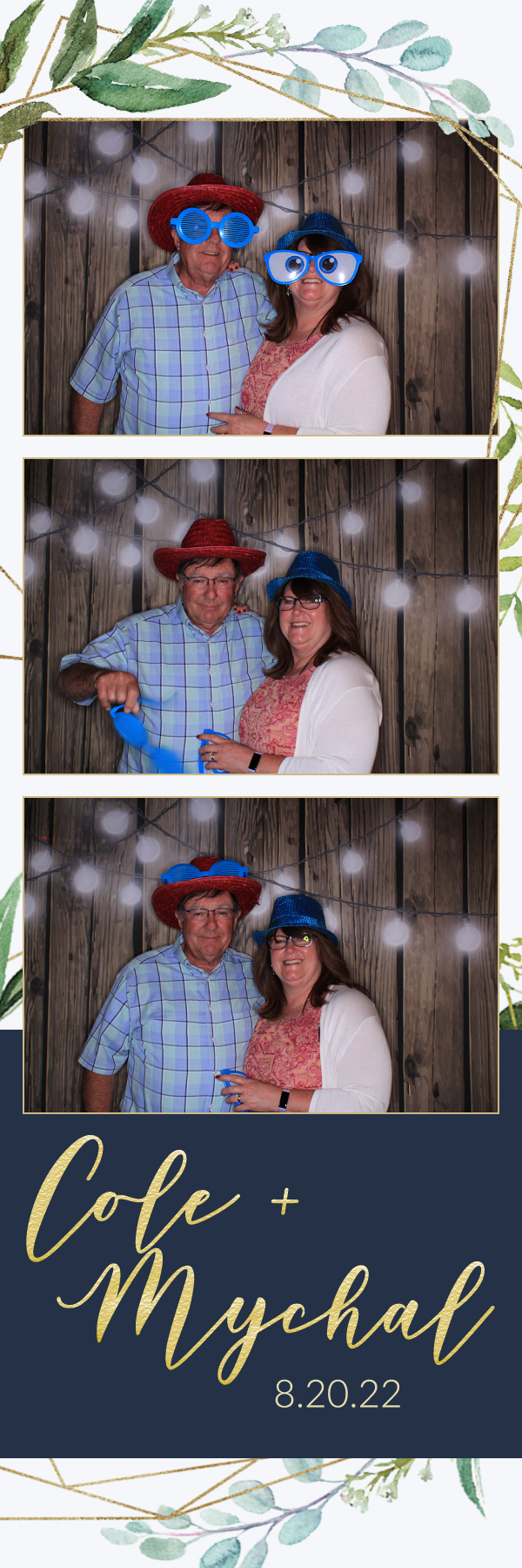 Mychal and Cole's Wedding | View more photos from the event at gallery.photoboothbillings.com/u/PhotoBoothBillings/Mychal-and-Coles-Wedding