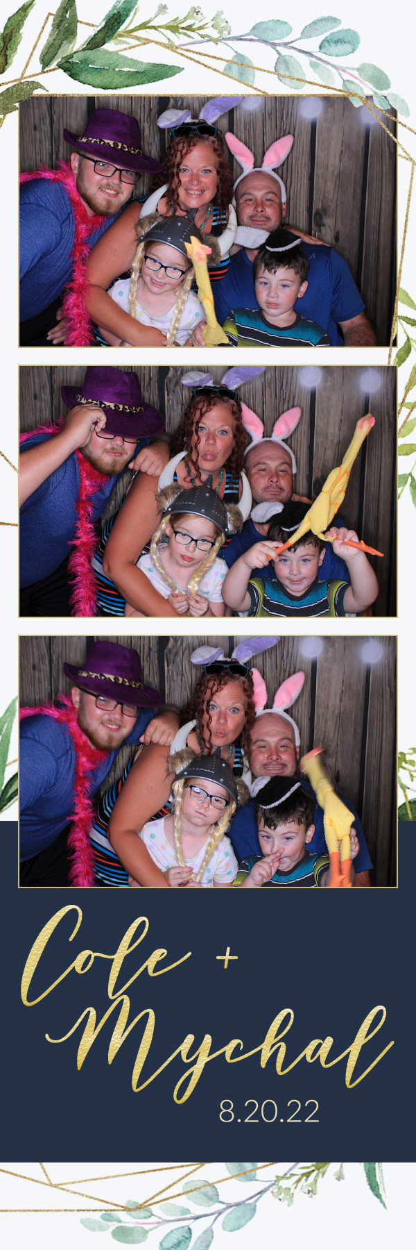 Mychal and Cole's Wedding | View more photos from the event at gallery.photoboothbillings.com/u/PhotoBoothBillings/Mychal-and-Coles-Wedding