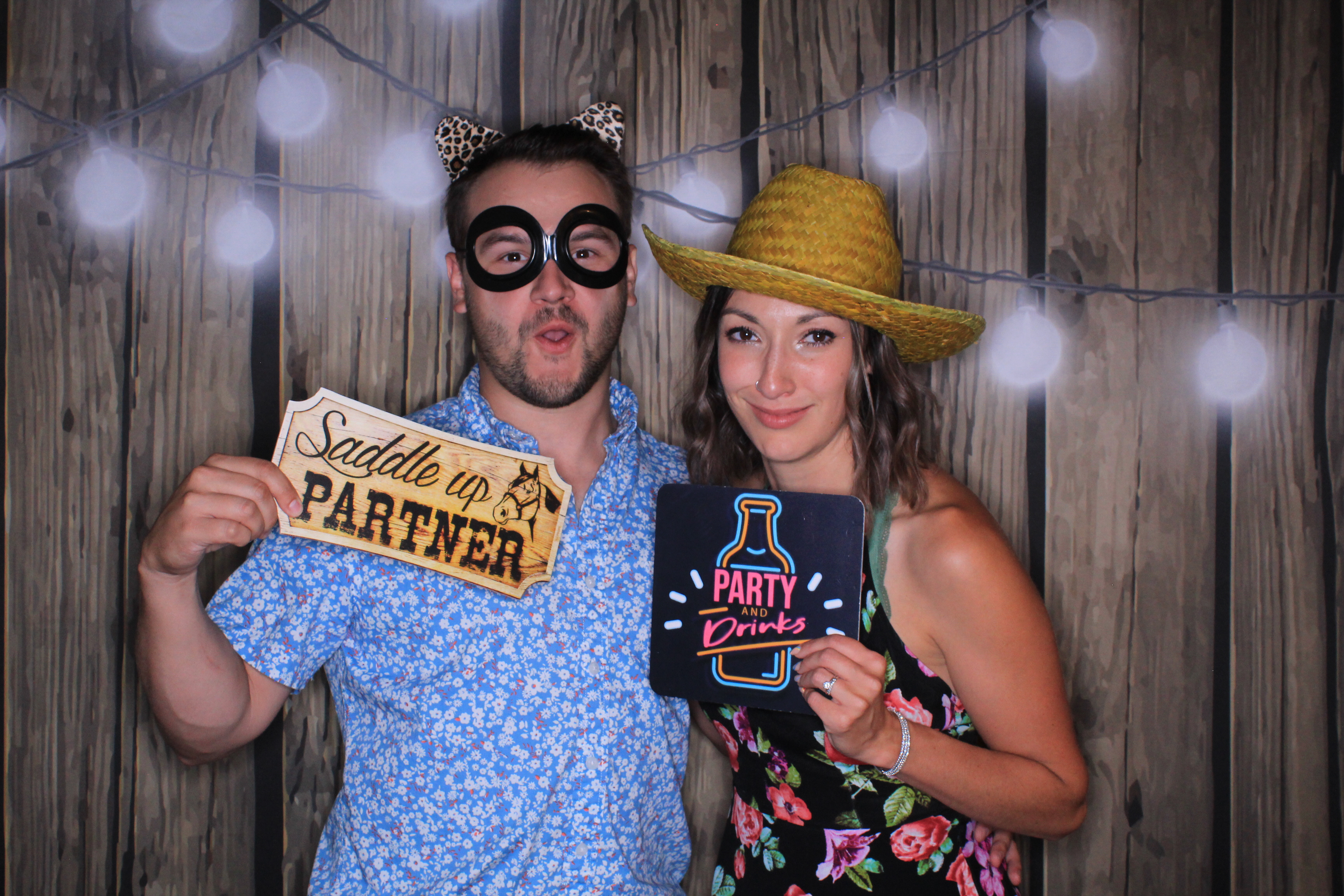 Mychal and Cole's Wedding | View more photos from the event at gallery.photoboothbillings.com/u/PhotoBoothBillings/Mychal-and-Coles-Wedding