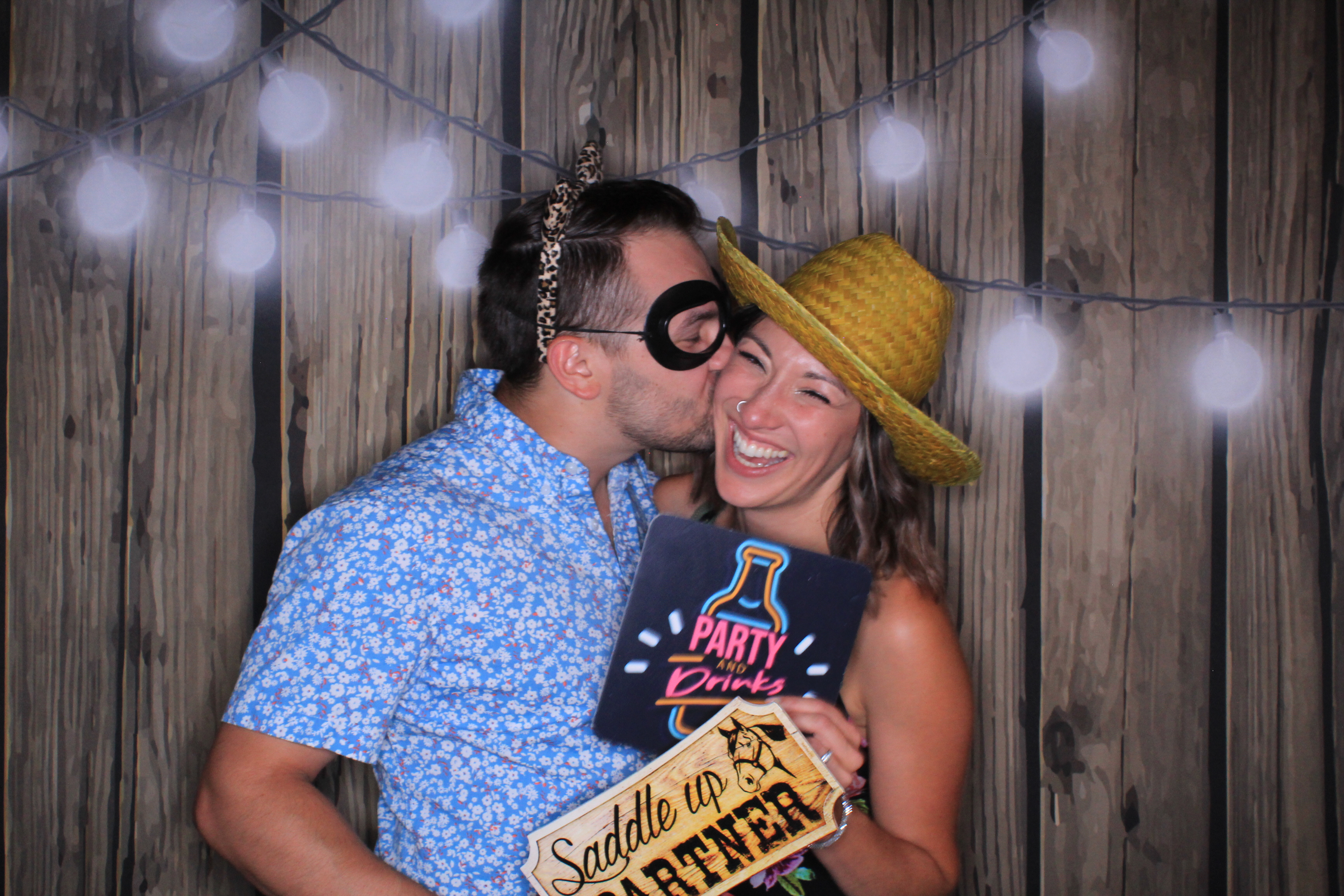 Mychal and Cole's Wedding | View more photos from the event at gallery.photoboothbillings.com/u/PhotoBoothBillings/Mychal-and-Coles-Wedding