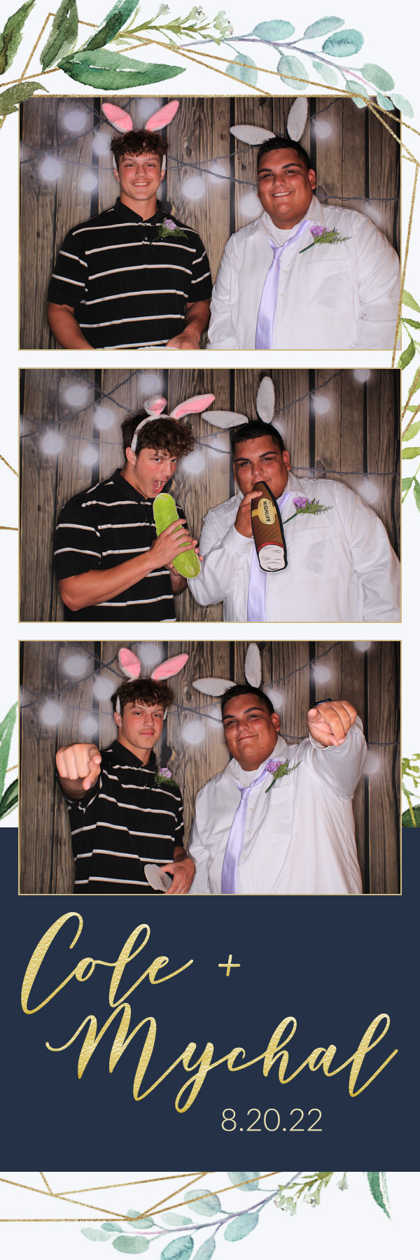 Mychal and Cole's Wedding | View more photos from the event at gallery.photoboothbillings.com/u/PhotoBoothBillings/Mychal-and-Coles-Wedding