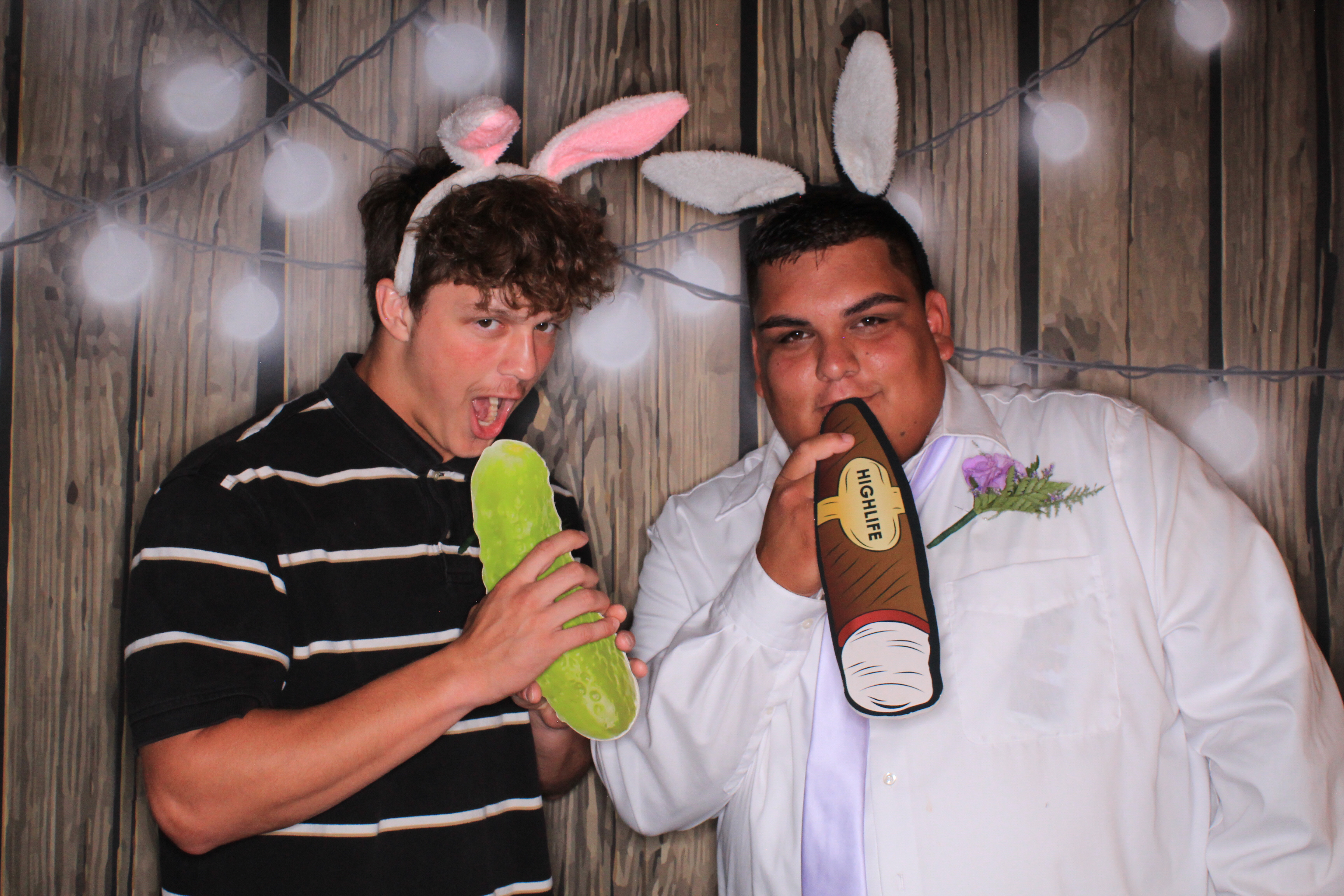 Mychal and Cole's Wedding | View more photos from the event at gallery.photoboothbillings.com/u/PhotoBoothBillings/Mychal-and-Coles-Wedding