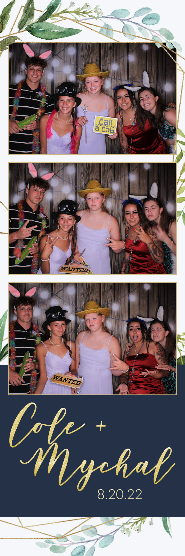 Mychal and Cole's Wedding | View more photos from the event at gallery.photoboothbillings.com/u/PhotoBoothBillings/Mychal-and-Coles-Wedding