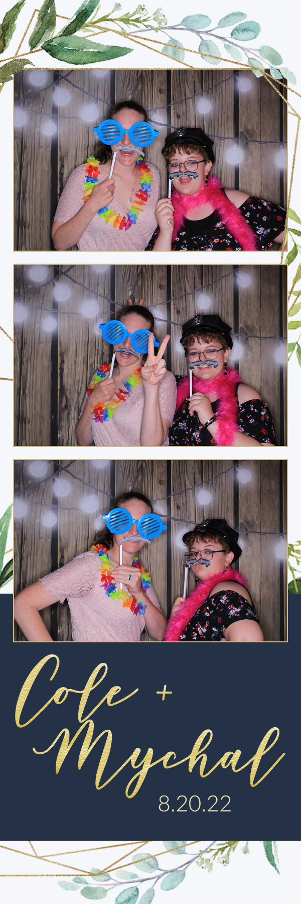 Mychal and Cole's Wedding | View more photos from the event at gallery.photoboothbillings.com/u/PhotoBoothBillings/Mychal-and-Coles-Wedding