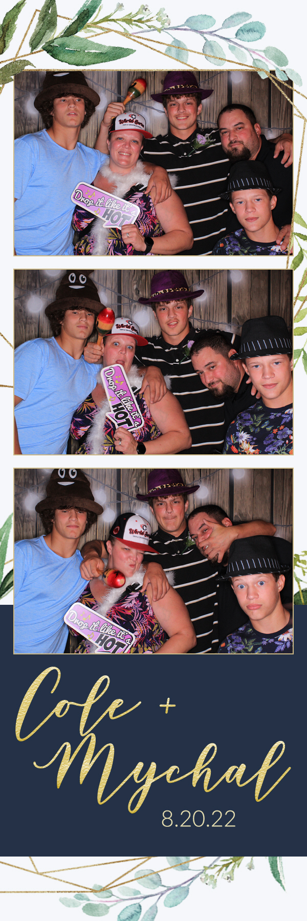 Mychal and Cole's Wedding | View more photos from the event at gallery.photoboothbillings.com/u/PhotoBoothBillings/Mychal-and-Coles-Wedding
