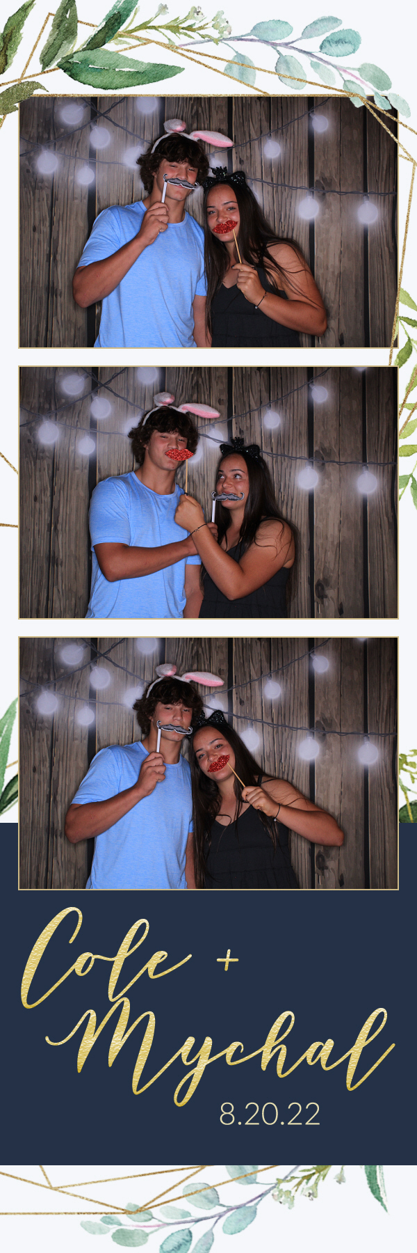Mychal and Cole's Wedding | View more photos from the event at gallery.photoboothbillings.com/u/PhotoBoothBillings/Mychal-and-Coles-Wedding